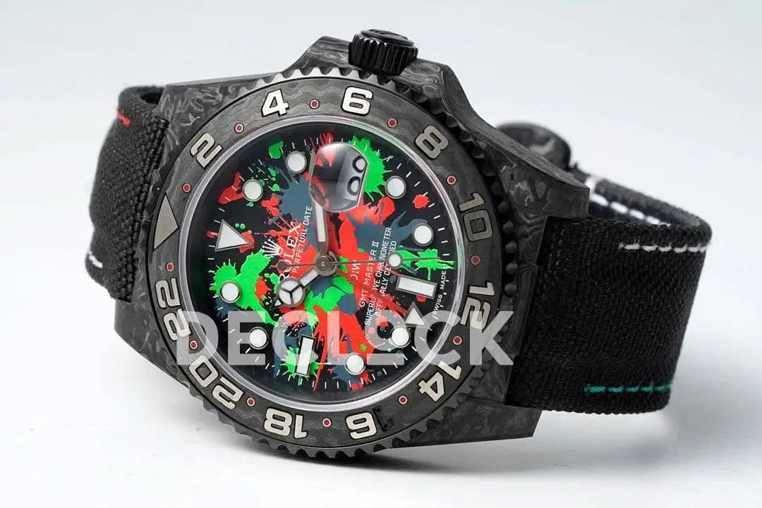 Replica Rolex DIW GMT Carbon Multicolor Project