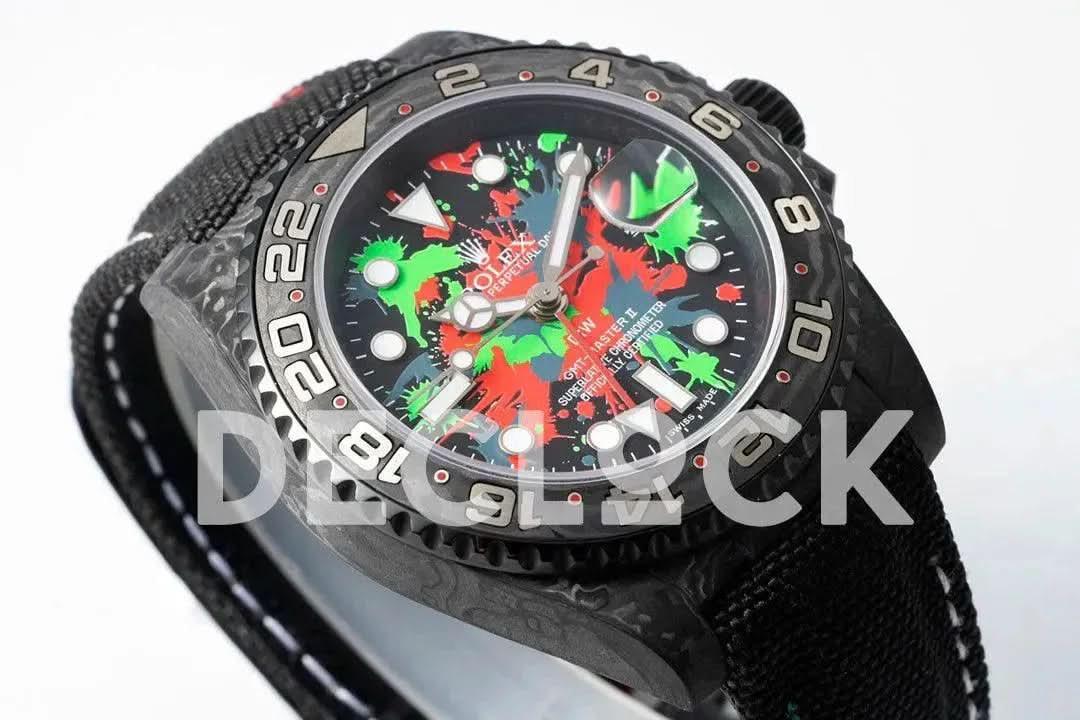 Replica Rolex DIW GMT Carbon Multicolor Project |  Declock.