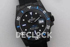 Replica Rolex DIW Submariner Carbon Blue