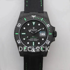 Replica Rolex DIW Submariner Carbon Green