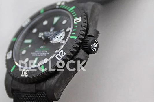 Replica Rolex DIW Submariner Carbon Green | Declock.
