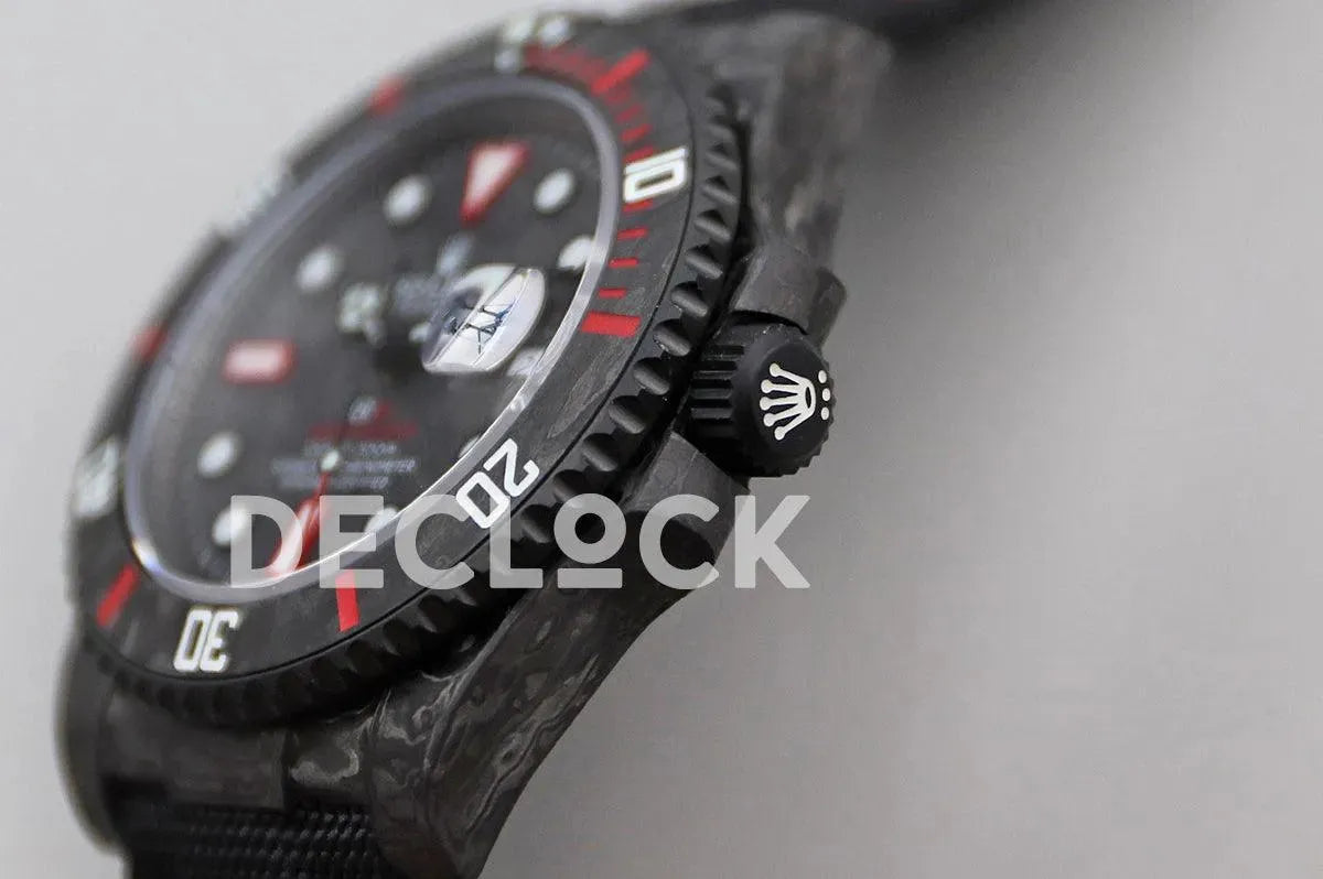 Replica Rolex DIW Submariner Carbon Red