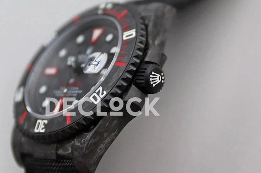 Replica Rolex DIW Submariner Carbon Red | Declock.