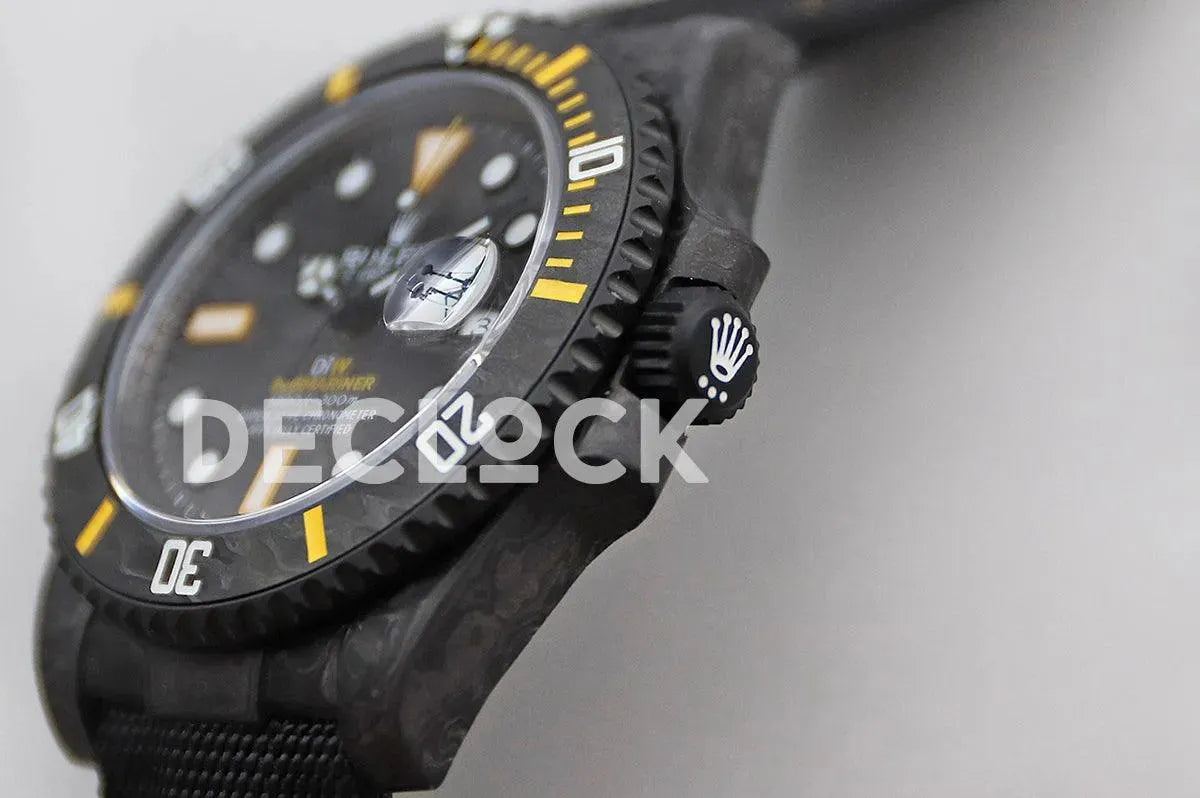 Replica Rolex DIW Submariner Carbon Yellow