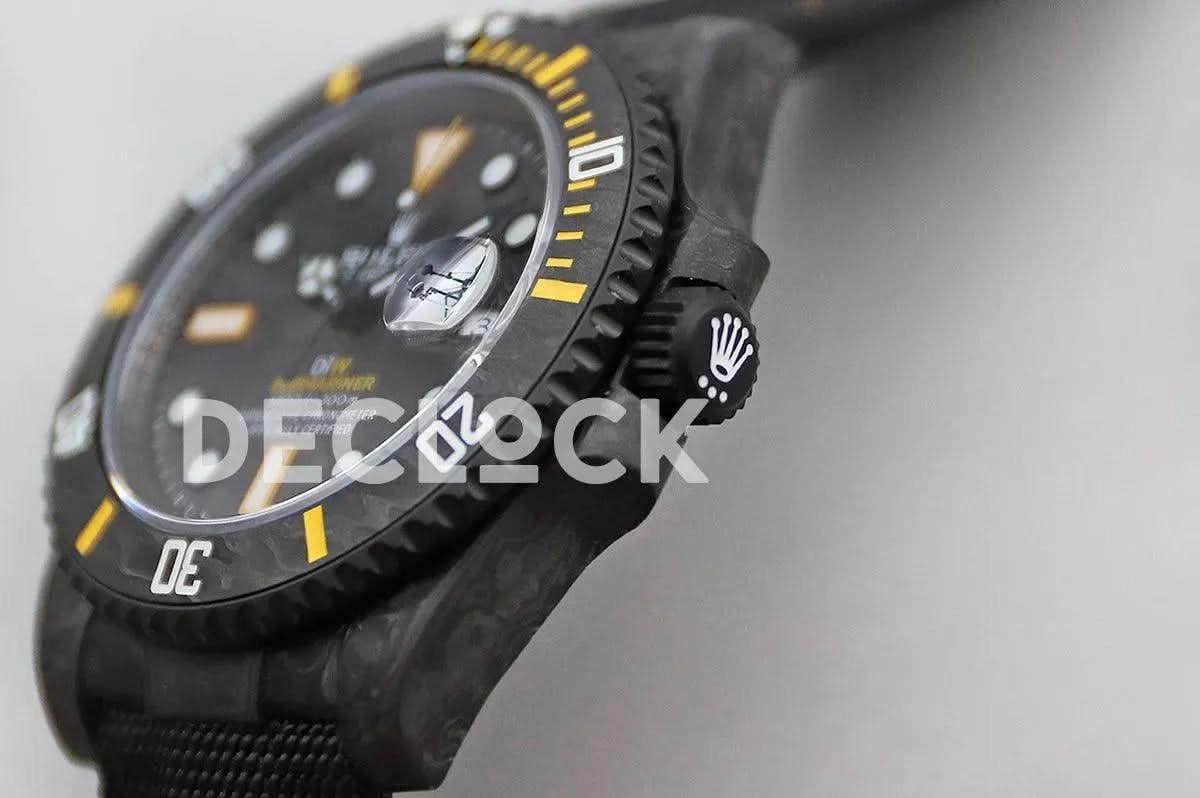 Replica Rolex DIW Submariner Carbon Yellow |  Declock.