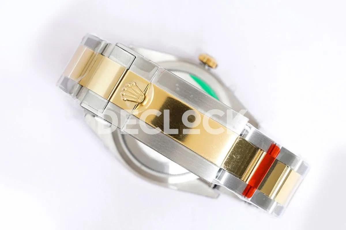 Replica Rolex Explorer I 36mm 1242703 Black Dial in Steel/Yellow Gold |  Declock.