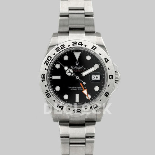 Replica Rolex Explorer II 216570 Black Dial | Declock.