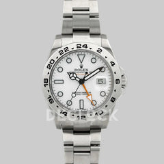 Replica Rolex Explorer II 216570 White Dial