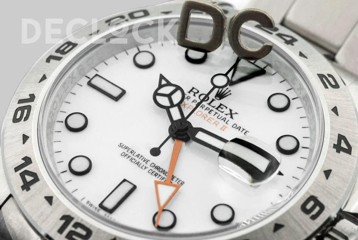 Replica Rolex Explorer II 216570 White Dial |  Declock.