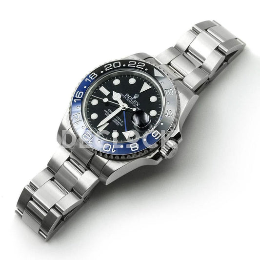 Replica Rolex GMT Master II 116710 BLNR "Batman" | Declock.