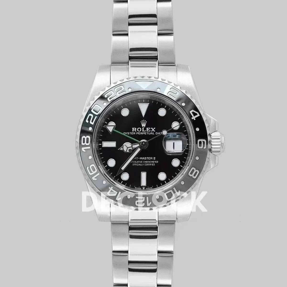 Replica Rolex GMT Master II 126710GRNR "Bruce Wayne" in Oyster |  Declock.