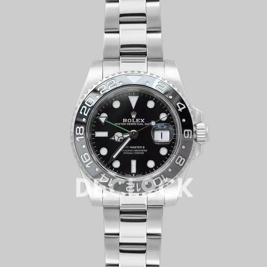 Replica Rolex GMT Master II 126710GRNR "Bruce Wayne" in Oyster |  Declock.