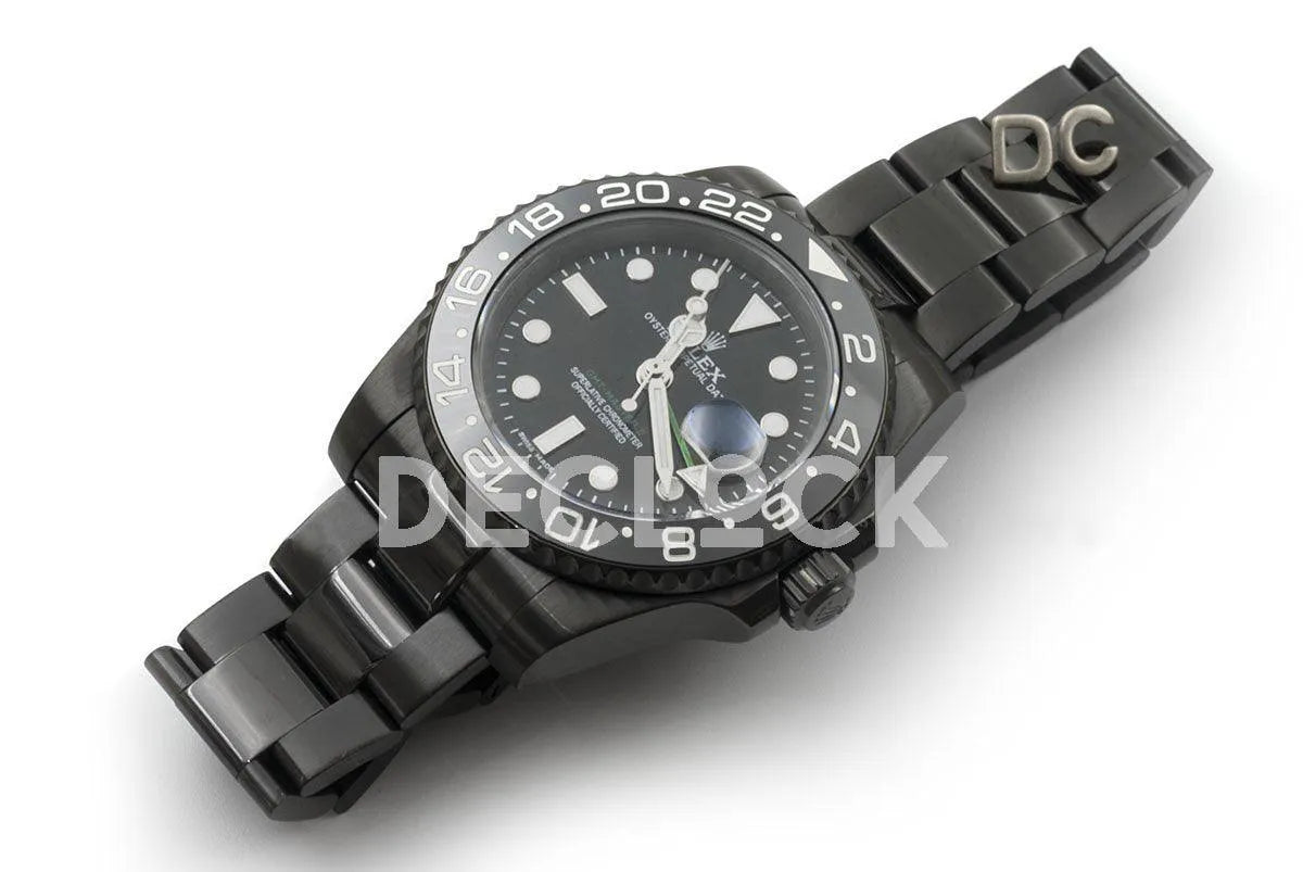 Replica Rolex GMT Master II 116710 LN in PVD Black