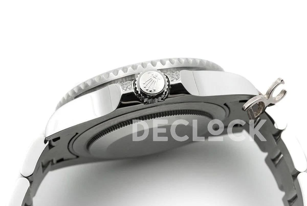 Replica Rolex GMT Master II 116710 with Paved Diamond Bezel and Dial |  Declock.