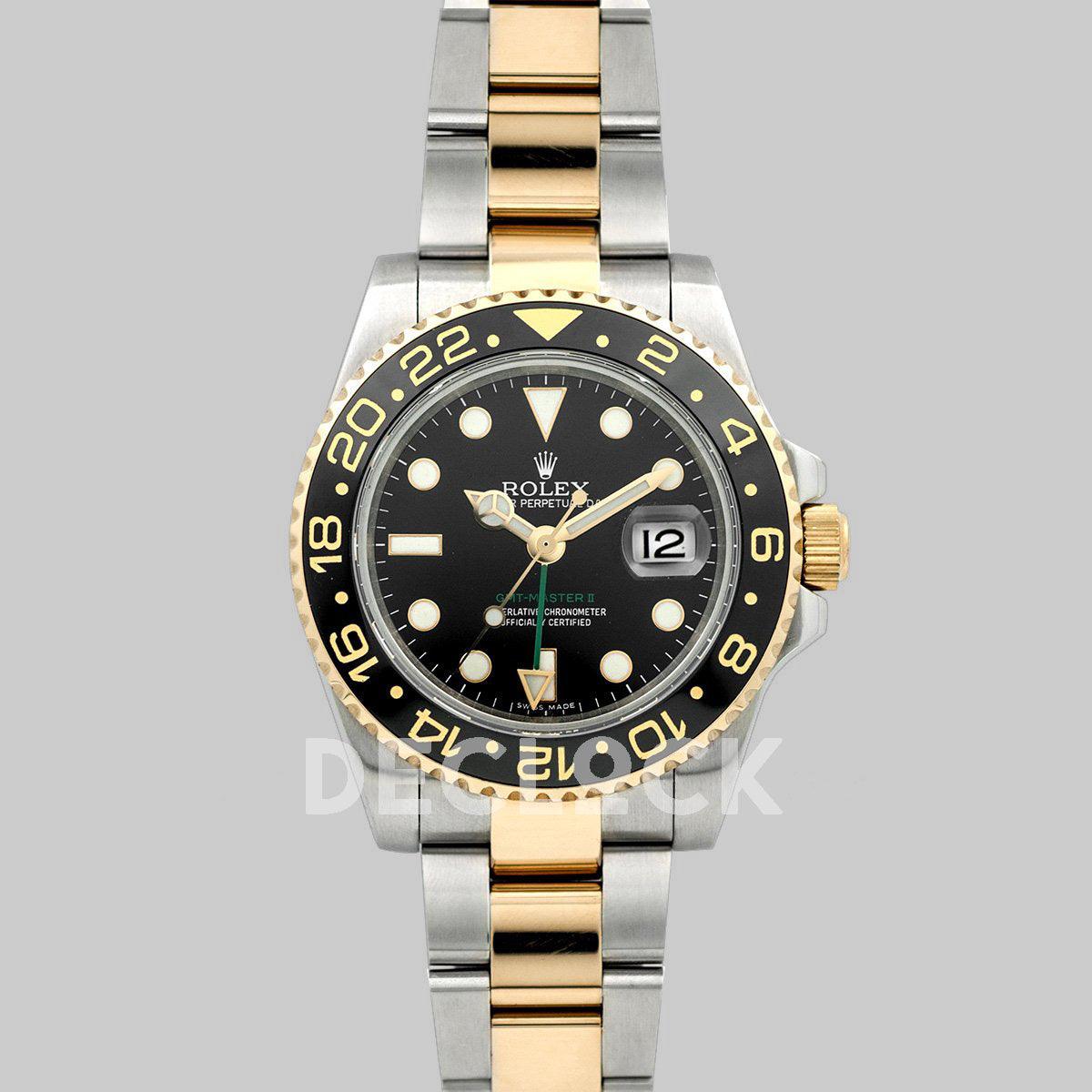 Replica Rolex GMT Master II 116713LN Two Tone - Replica Watches