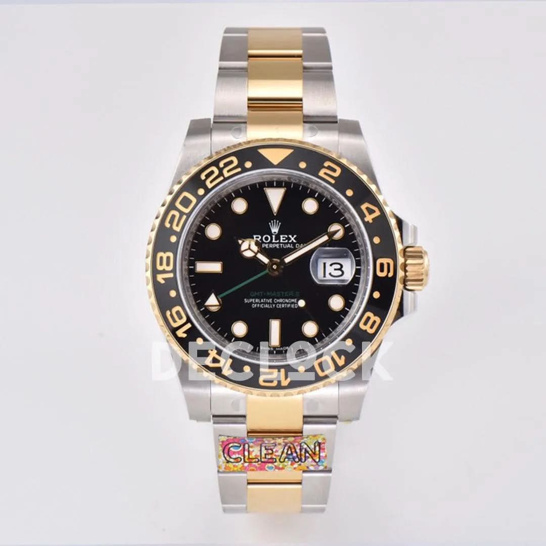 Replica Rolex GMT Master II 116713LN Two Tone