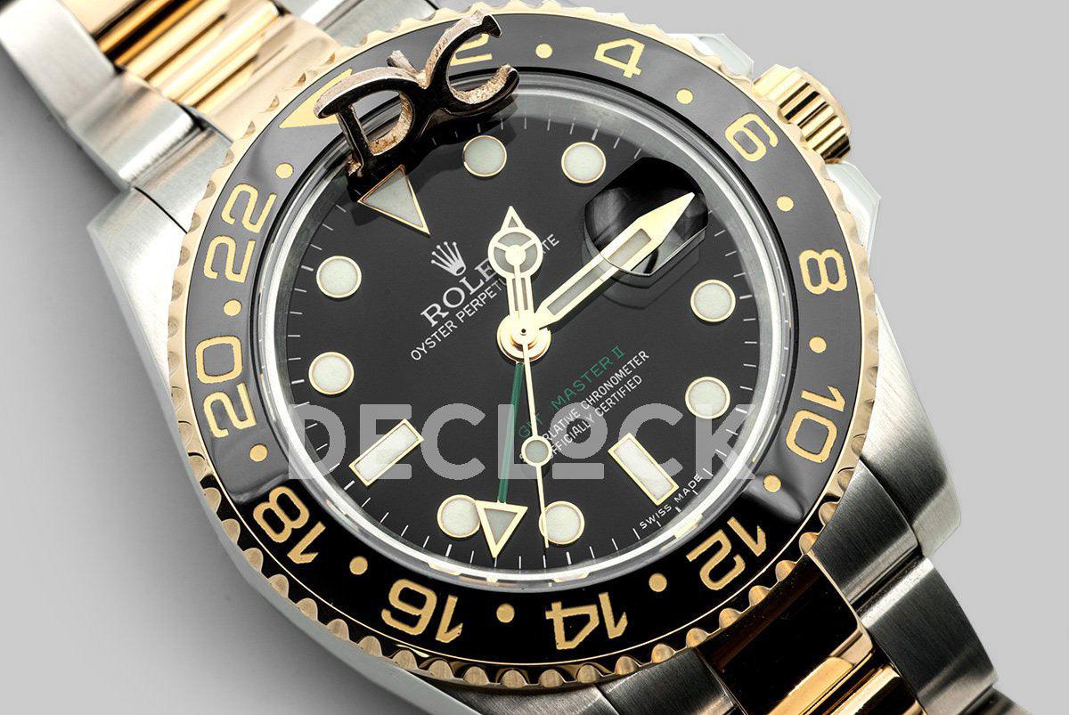 Replica Rolex GMT Master II 116713LN Two Tone - Replica Watches