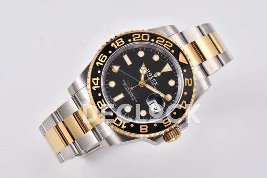 Replica Rolex GMT Master II 116713LN Two Tone | Declock.