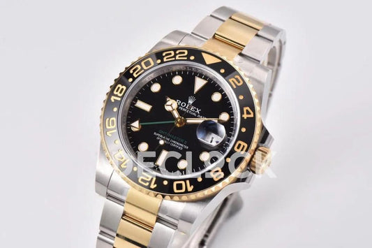 Replica Rolex GMT Master II 116713LN Two Tone | Declock.