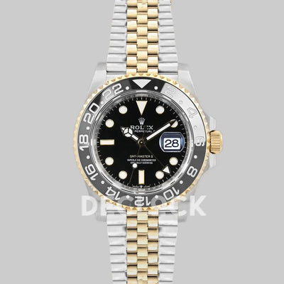 Replica Rolex GMT-Master II 126713GRNR Yellow Rolesor