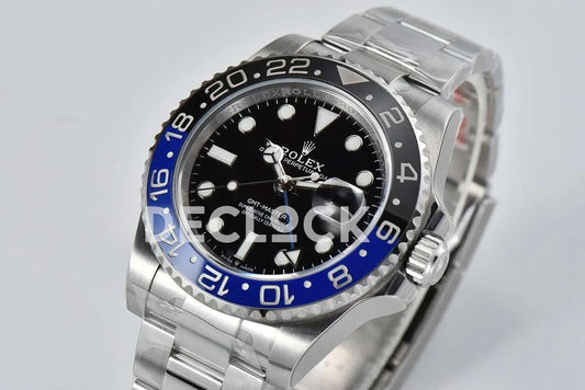Replica Rolex GMT Master II 126710 BLNR on Oyster Bracelet |  Declock.