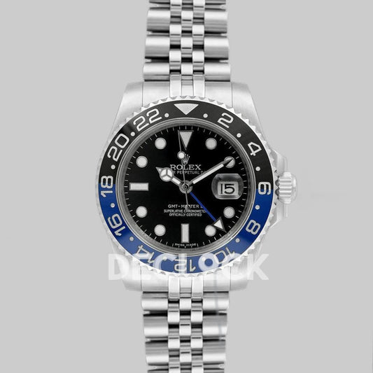 Replica Rolex GMT Master II 126710BLNR "Batgirl" |  Declock.