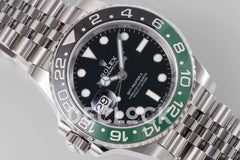 Replica Rolex GMT Master II 126710 "Sprite" Black Dial in Jubilee - Replica Watches