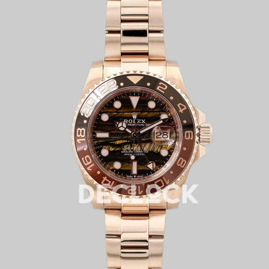 Replica Rolex GMT Master II 126715CHNR "Tiger Dial" |  Declock.