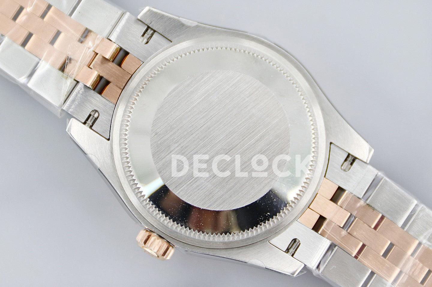 Replica Rolex Ladies Datejust 31 278271R White Dial in Everose Gold with Roman Markers