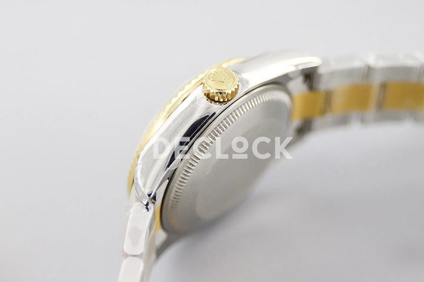 Replica Rolex Ladies Datejust 31 278273 God Dial in Yellow Gold with Diamond Markers