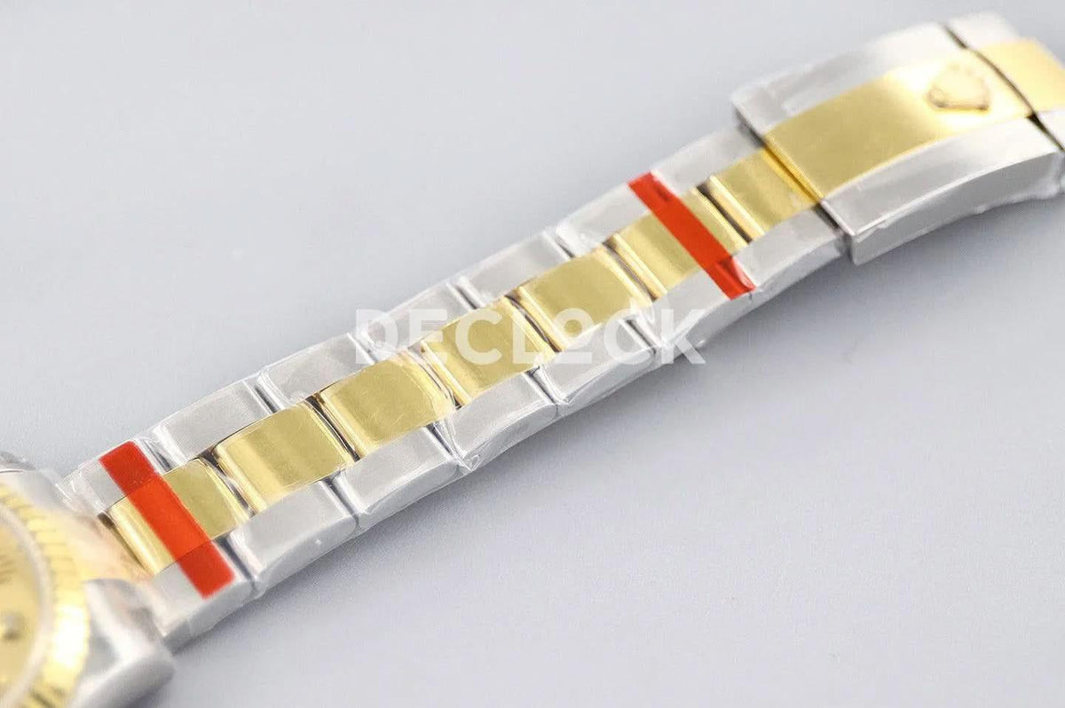 Replica Rolex Ladies Datejust 31 278273 God Dial in Yellow Gold with Diamond Markers |  Declock.