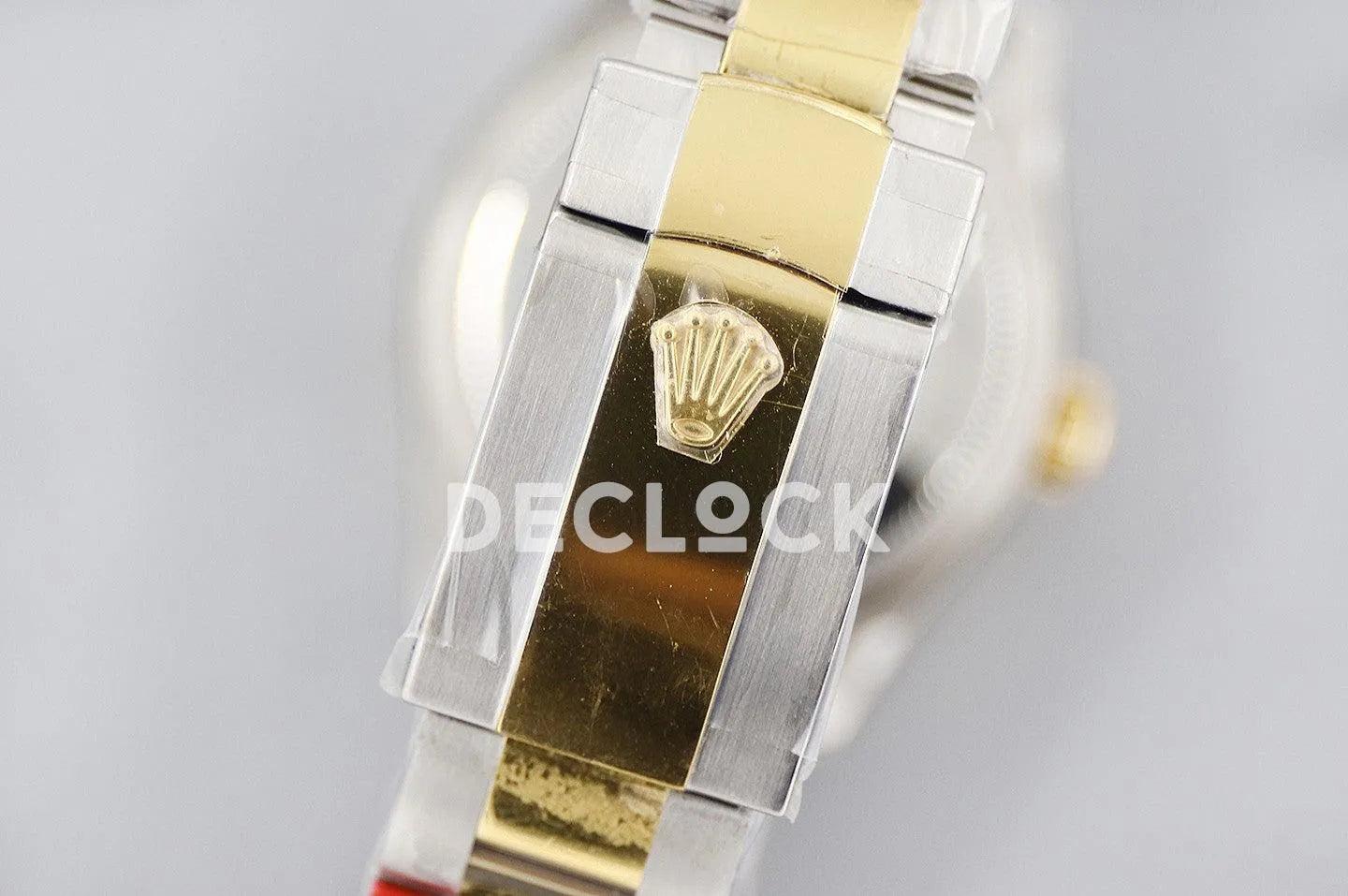 Replica Rolex Ladies Datejust 31 278273 God Dial in Yellow Gold with Diamond Markers