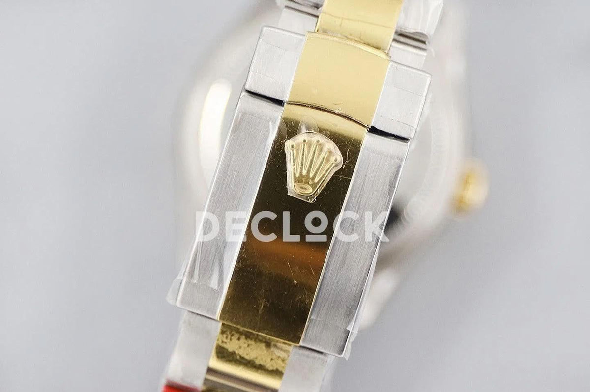 Replica Rolex Ladies Datejust 31 278273 God Dial in Yellow Gold with Diamond Markers |  Declock.