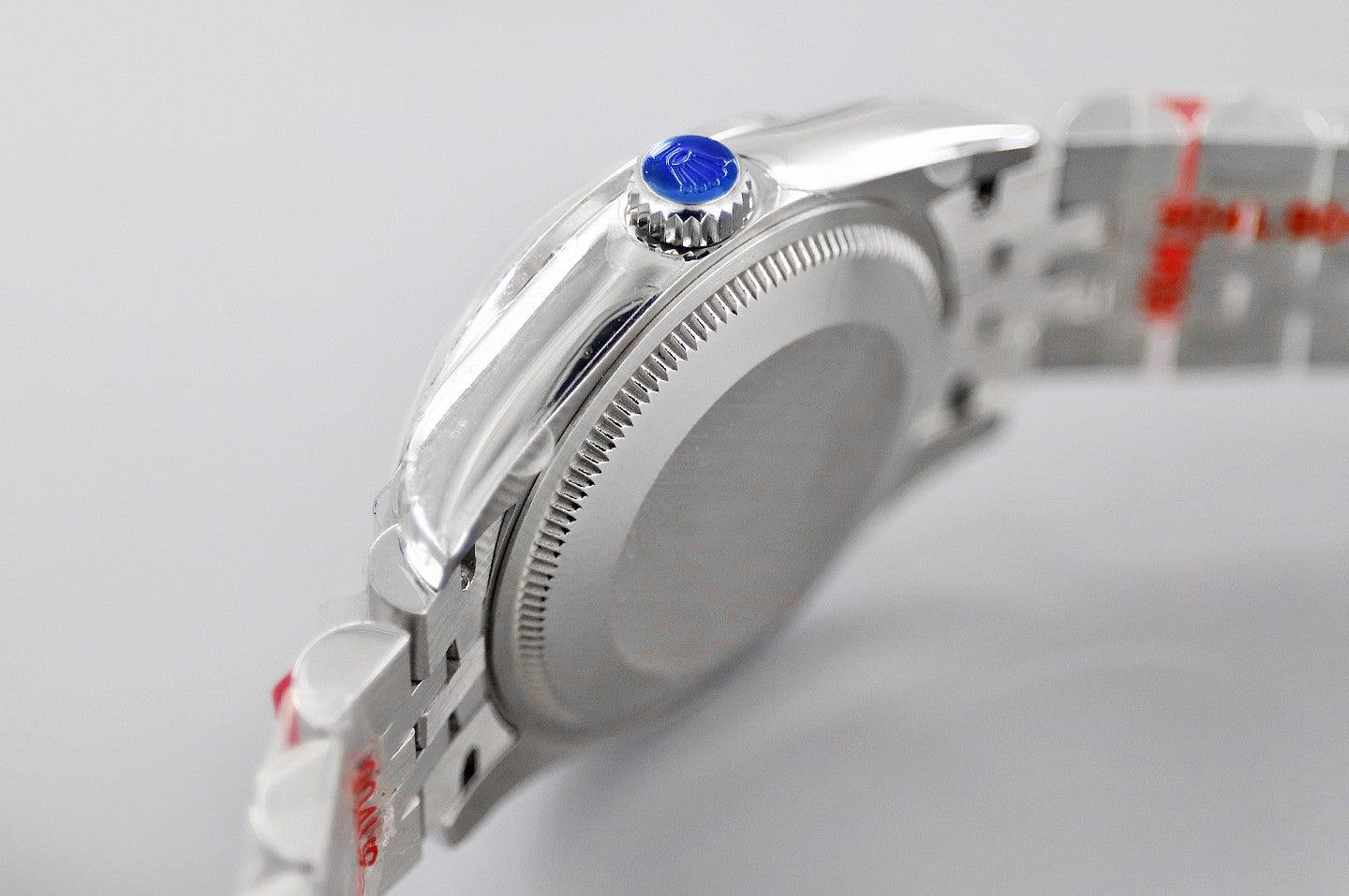 Replica Rolex Ladies Datejust 31 278384 Blue Dial in White Gold with Roman Markers - Replica Watches