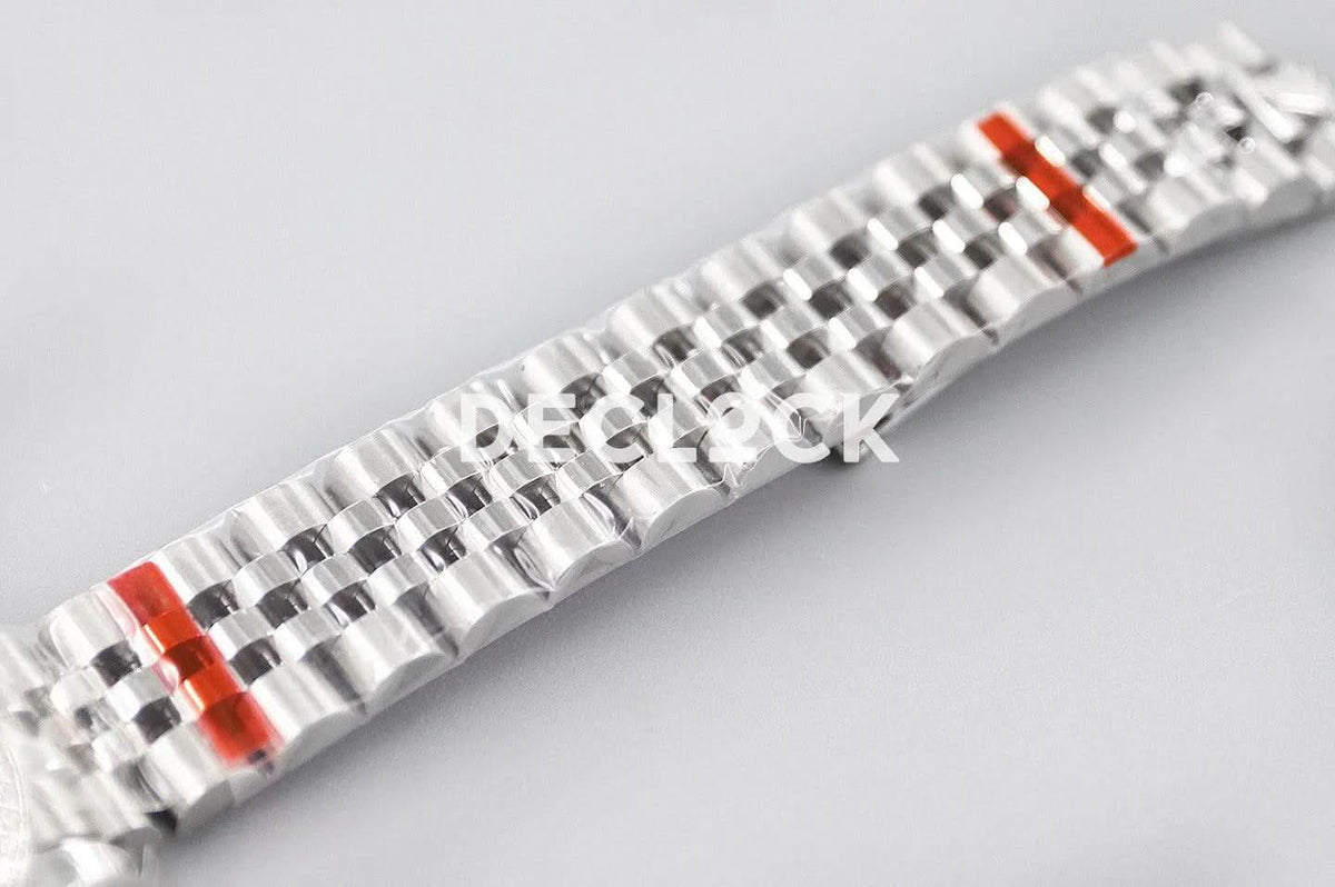 Replica Rolex Ladies Datejust 31 278384 White Dial in White Gold with Diamond Markers |  Declock.