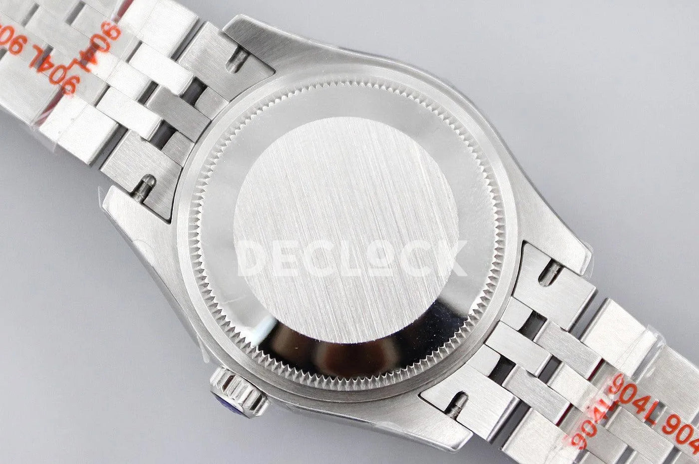 Replica Rolex Ladies Datejust 31 278384 White Dial in White Gold with Diamond Markers