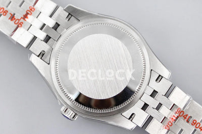 Replica Rolex Ladies Datejust 31 278384 White Dial in White Gold with Diamond Markers