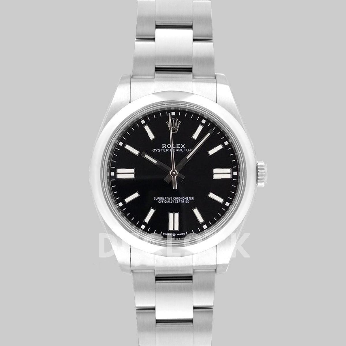 Replica Rolex Oyster Perpetual 36/41 114300 Black Dial