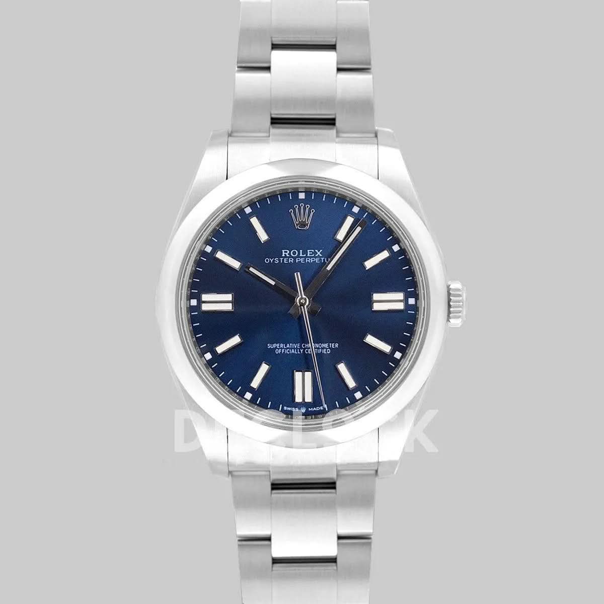 Replica Rolex Oyster Perpetual 36/41 114300 Blue Dial