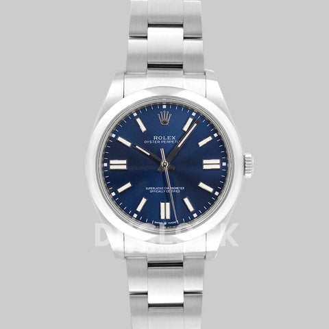 Replica Rolex Oyster Perpetual 36/41 114300 Blue Dial - Replica Watches