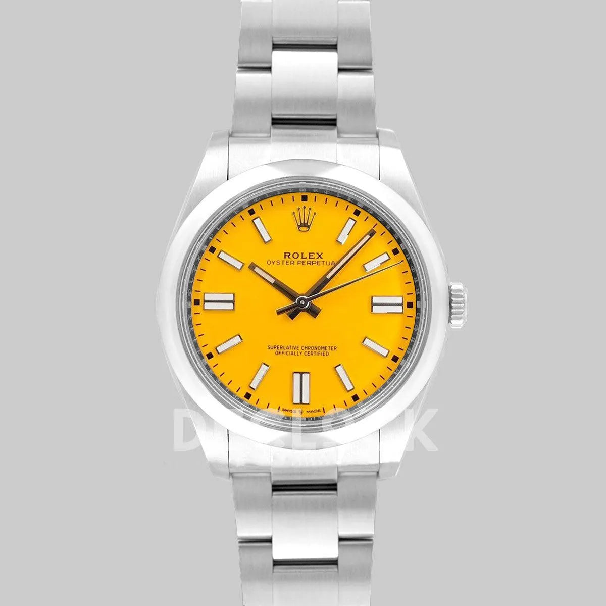 Replica Rolex Oyster Perpetual 36/41 114300 Yellow Dial