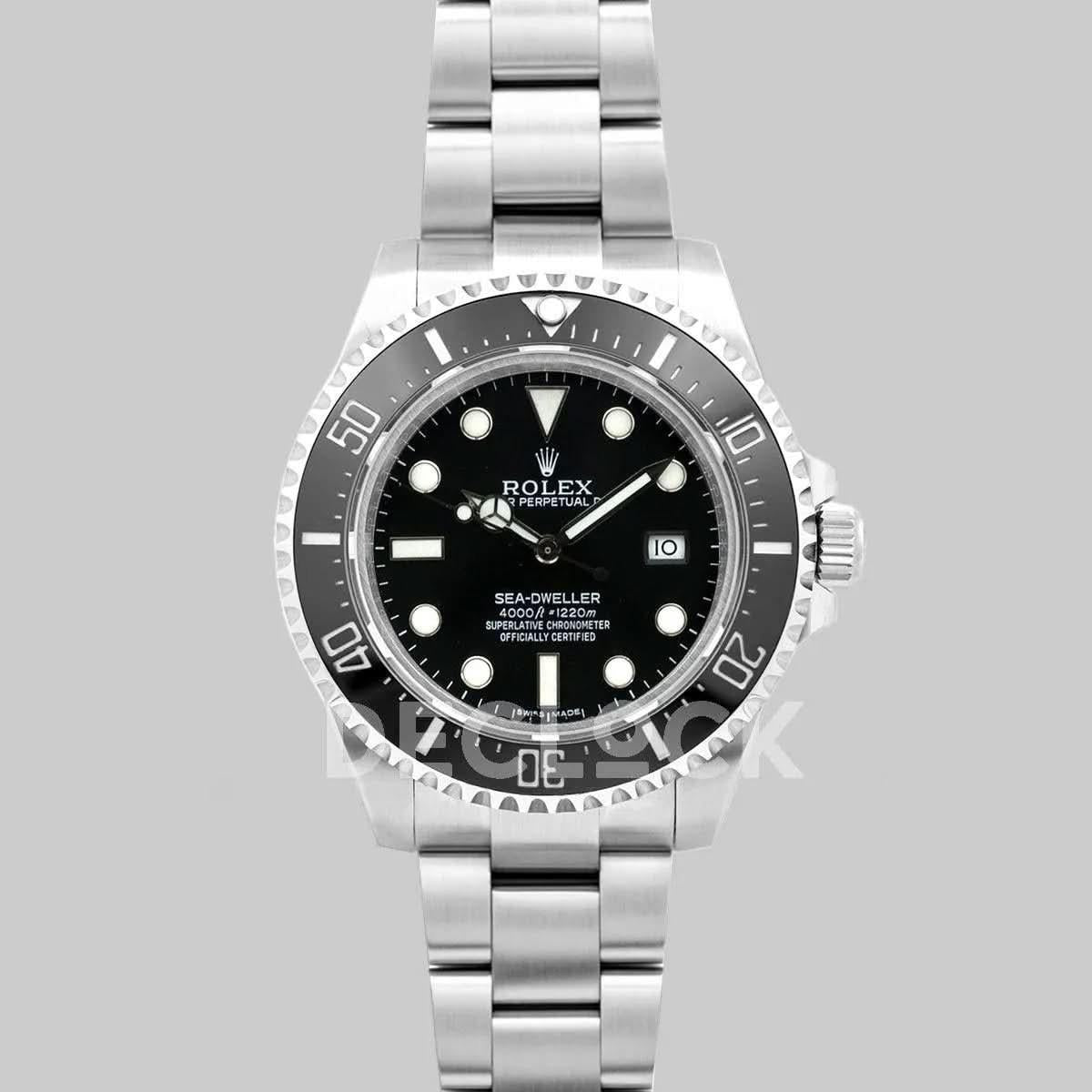 Replica Rolex Sea-Dweller 4000 116600 Black Ceramic |  Declock.