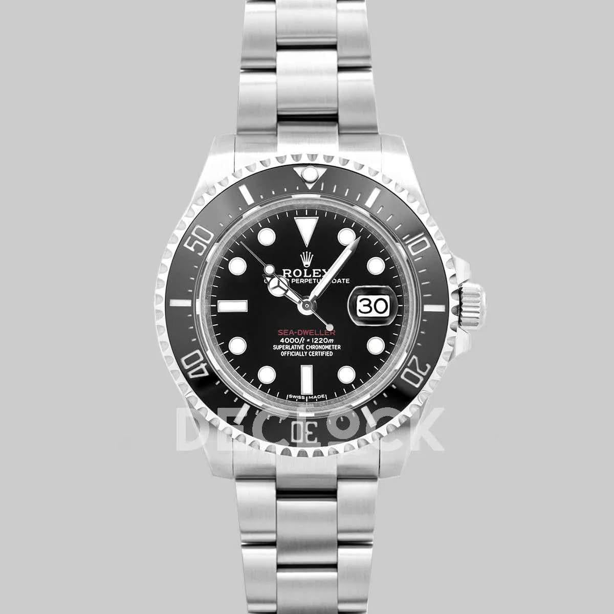 Replica Rolex Sea-Dweller 50th Anniversary 126600 Black Ceramic |  Declock.