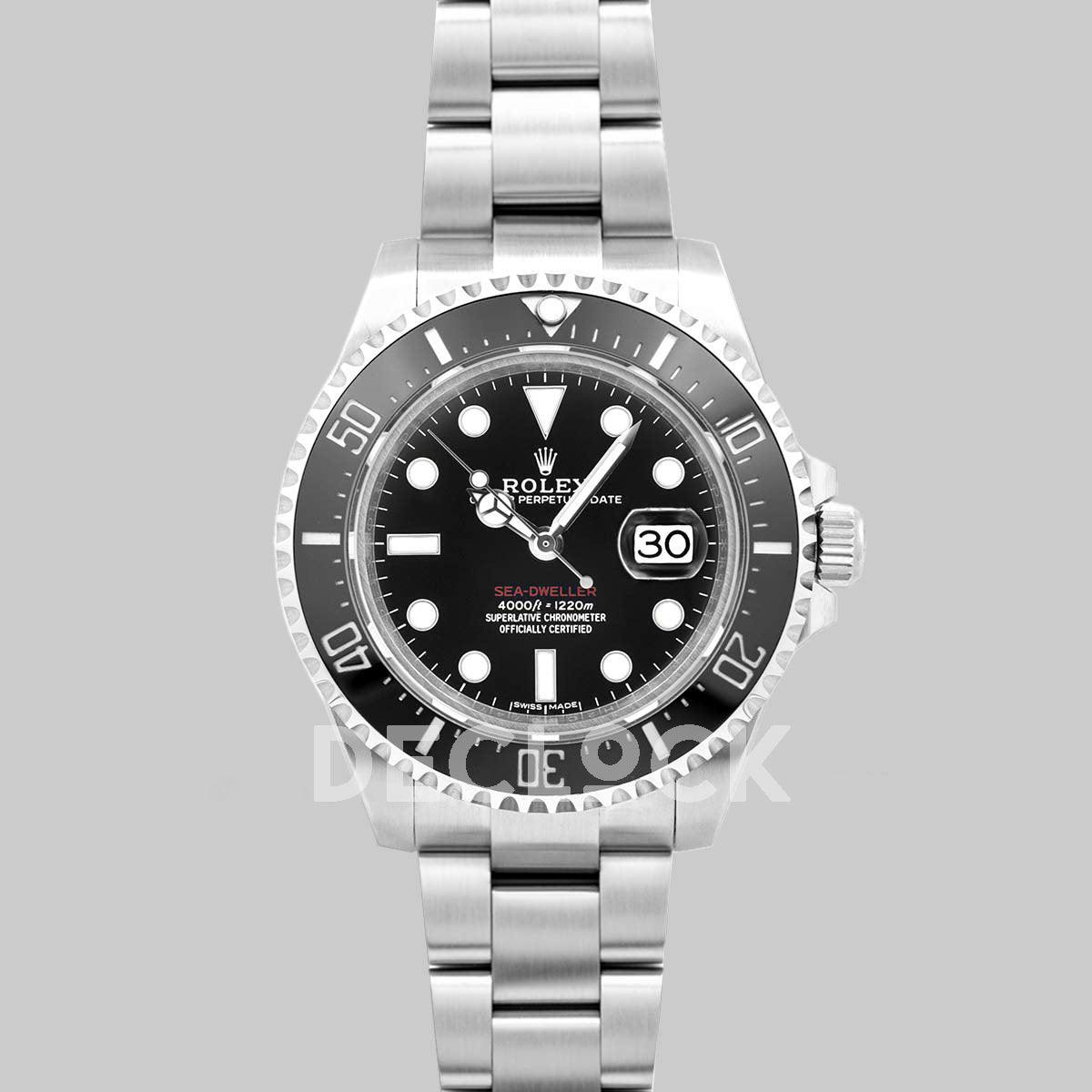 Replica Rolex Sea-Dweller 50th Anniversary 126600 Black Ceramic - Replica Watches