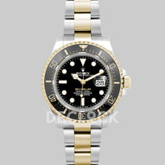 Replica Rolex Sea-Dweller Deepsea 126603 Black Ceramic in Two Tone "Rolesor" - Replica Watches