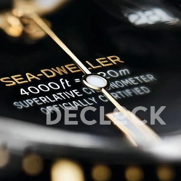 Replica Rolex Sea-Dweller Deepsea 126603 Black Ceramic in Two Tone "Rolesor" |  Declock.
