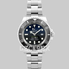 Replica Rolex Sea-Dweller Deepsea D-Blue 116660 Black Ceramic