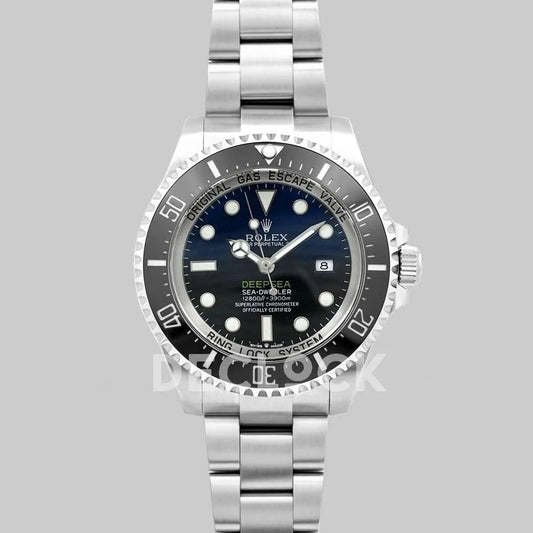 Replica Rolex Sea-Dweller Deepsea D-Blue 126660 Black Ceramic |  Declock.