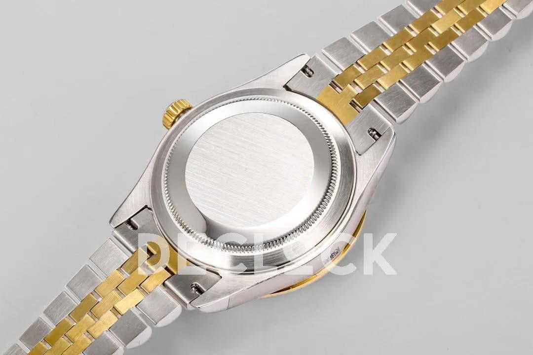 Replica Rolex Sky Dweller 2-Toned in Black Dial on Jubilee Bracelet |  Declock.