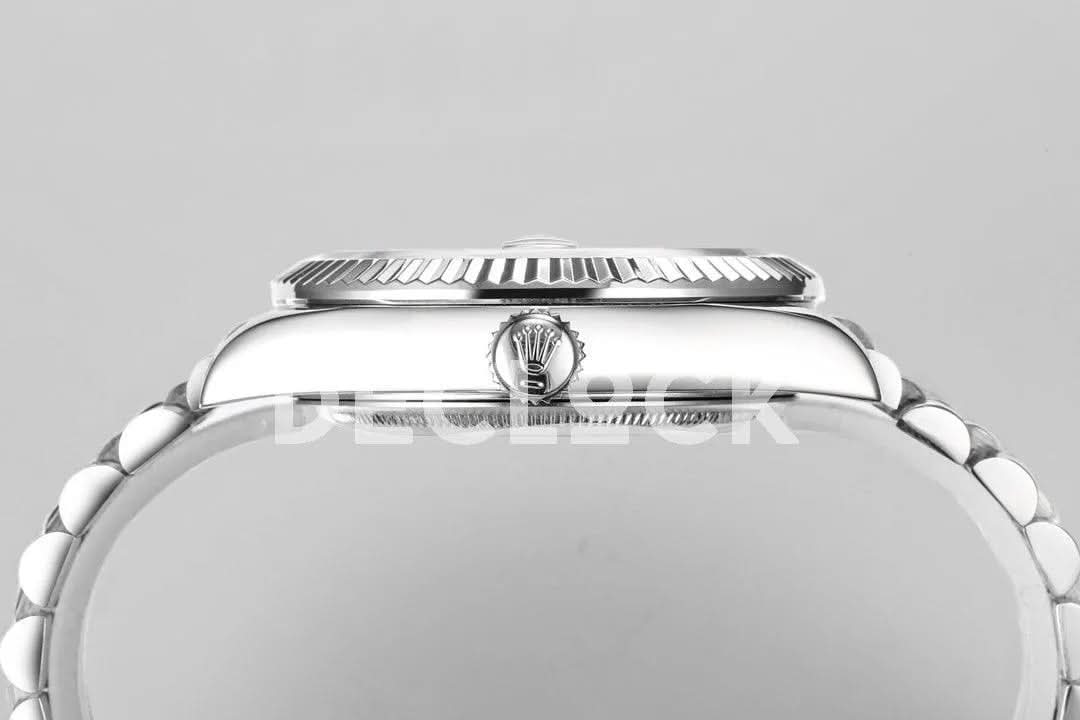 Replica Rolex Sky Dweller Steel in Black Dial on Jubilee Bracelet